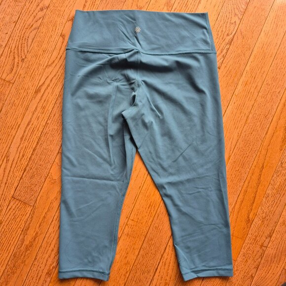Athleta Transcend Capri Borealis Green Large - Picture 5 of 10